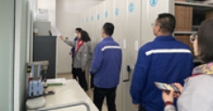 集團(tuán)公司檢查組檢查公司檔案安全隱患排查工作